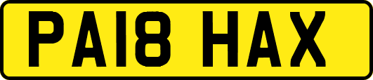 PA18HAX