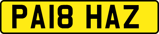 PA18HAZ