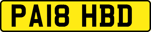 PA18HBD