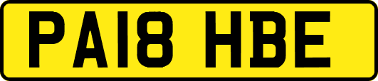 PA18HBE