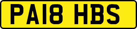 PA18HBS