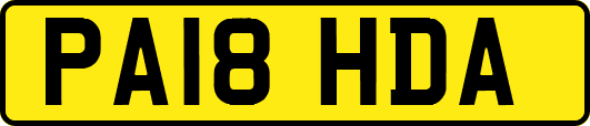 PA18HDA