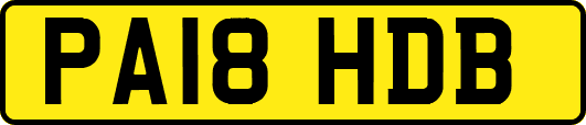 PA18HDB