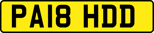 PA18HDD