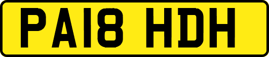 PA18HDH