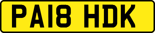 PA18HDK