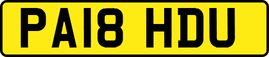 PA18HDU
