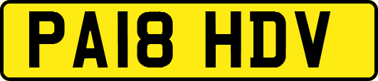 PA18HDV