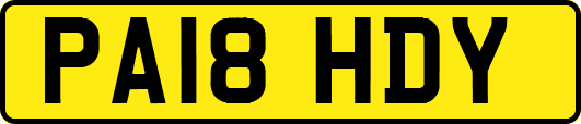 PA18HDY