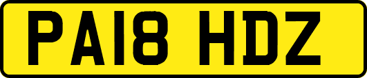 PA18HDZ