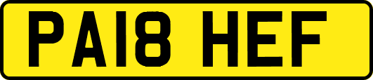 PA18HEF