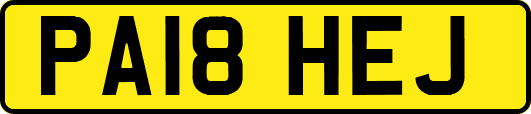 PA18HEJ