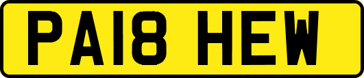 PA18HEW