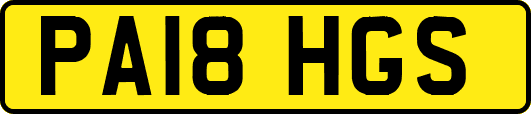 PA18HGS