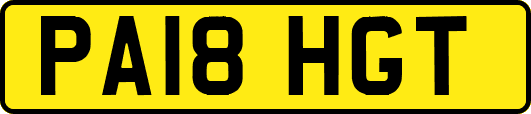 PA18HGT