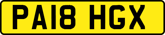 PA18HGX