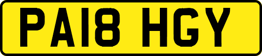 PA18HGY
