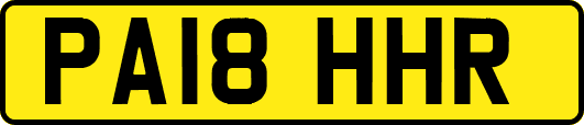 PA18HHR