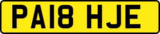 PA18HJE