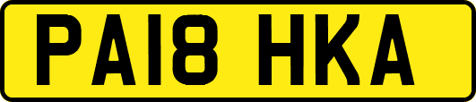 PA18HKA