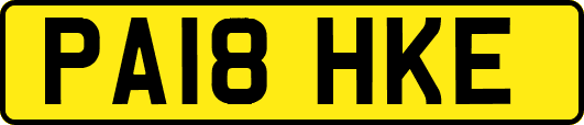 PA18HKE