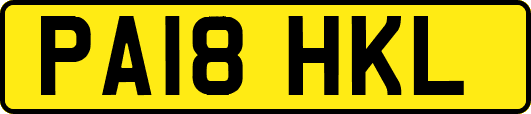 PA18HKL