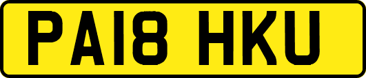 PA18HKU