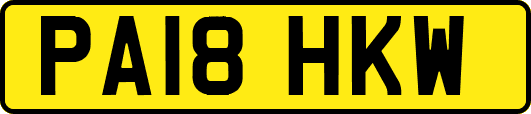 PA18HKW