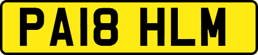 PA18HLM