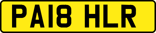 PA18HLR