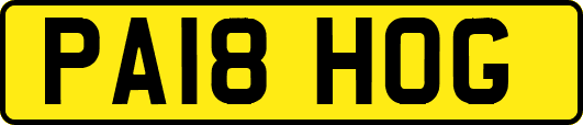 PA18HOG