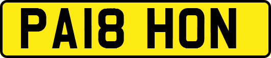PA18HON