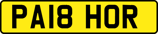 PA18HOR