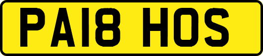 PA18HOS