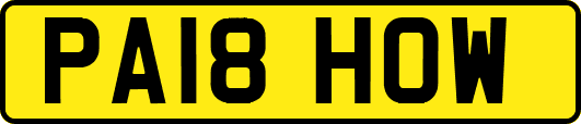 PA18HOW