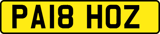 PA18HOZ
