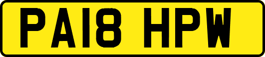 PA18HPW