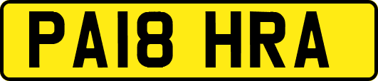 PA18HRA