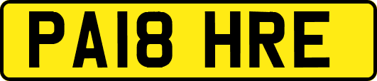 PA18HRE