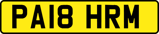 PA18HRM