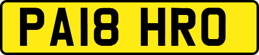 PA18HRO
