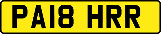 PA18HRR