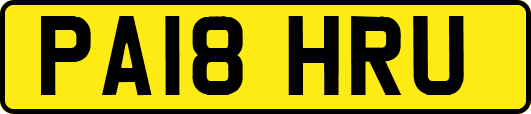 PA18HRU