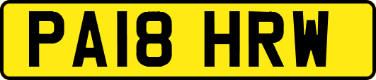 PA18HRW