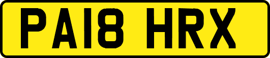 PA18HRX