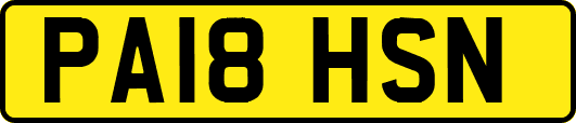 PA18HSN