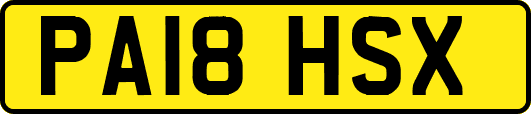 PA18HSX