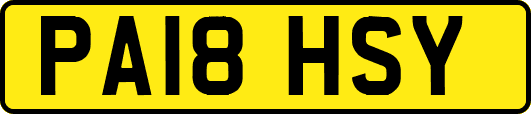 PA18HSY