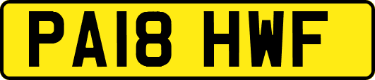 PA18HWF