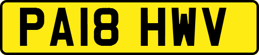 PA18HWV